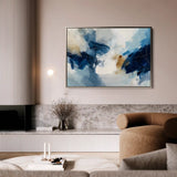 Abstract 1442 Canvas Art 60 x 40 cm / Stretched on hidden frame