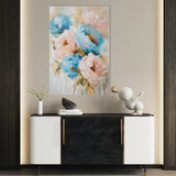 Floral Canvas Wall Art WAD1442-F 90 x 60 cm / Stretched on hidden frame