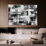 Abstract 1445 Canvas Art 60 x 40 cm / Stretched on hidden frame