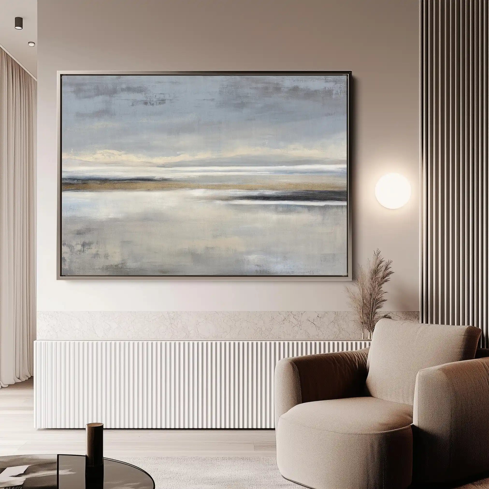 Abstract 1447 Canvas Art 60 x 40 cm / Stretched on hidden frame