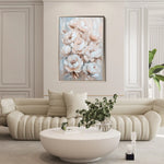 Floral Canvas Wall Art WAD1447-F 90 x 60 cm / Stretched on hidden frame