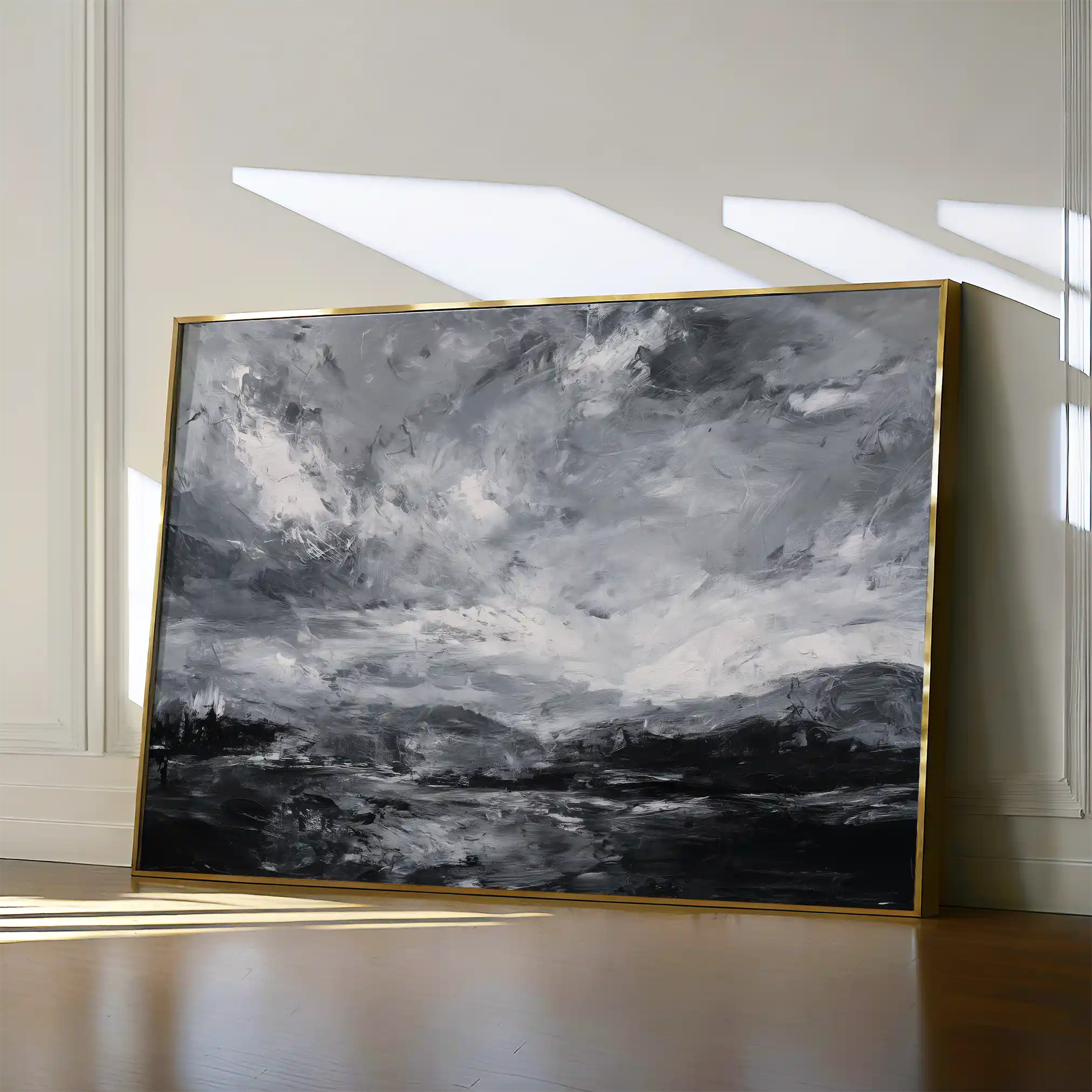 Abstract 1448 Canvas Art 60 x 40 cm / Stretched on hidden frame