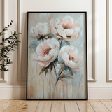 Floral Canvas Wall Art WAD1448-F 90 x 60 cm / Stretched on hidden frame