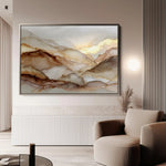 Abstract 1449 Canvas Art 60 x 40 cm / Stretched on hidden frame
