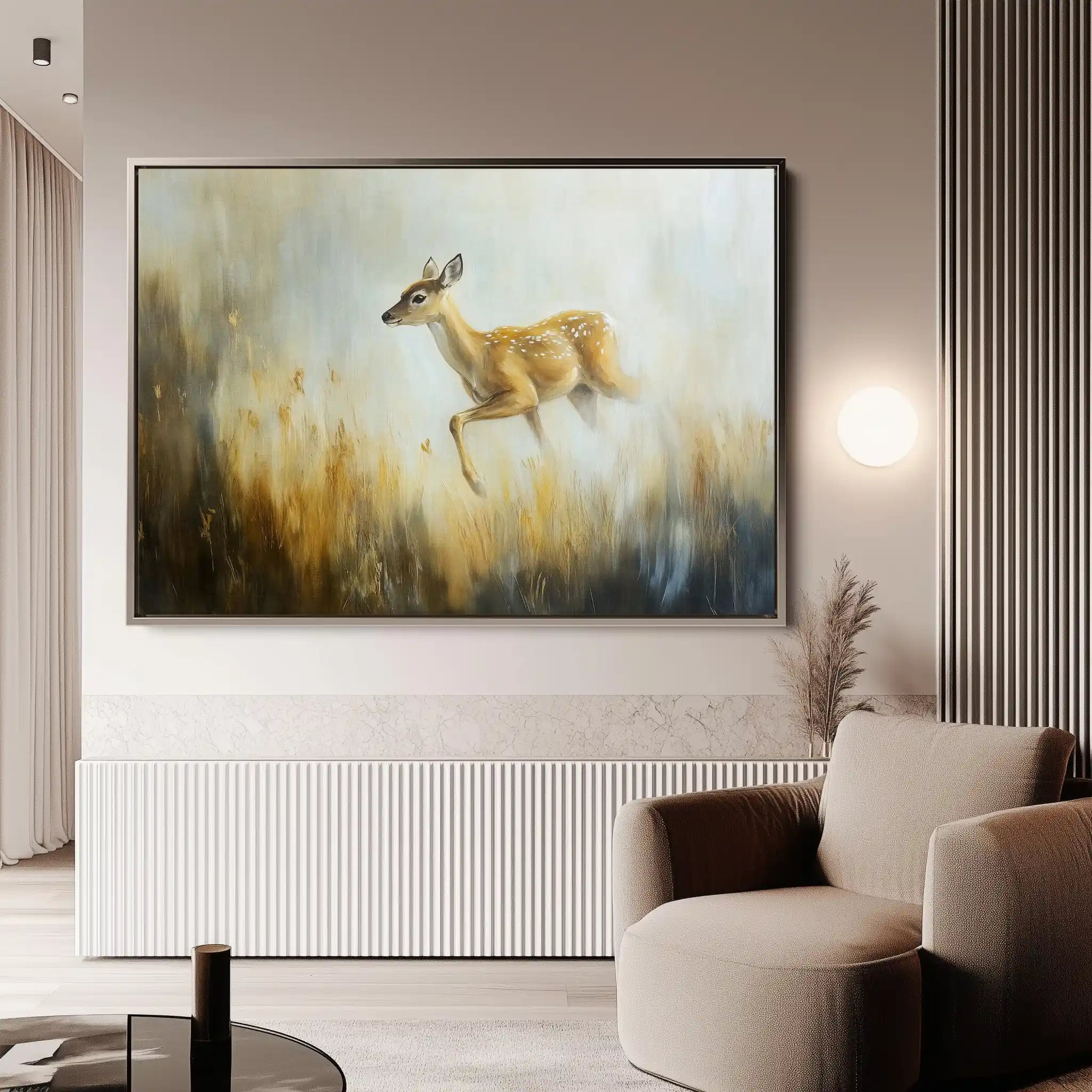 Animals 145 Canvas Art 90 x 60 cm / Stretched on hidden frame