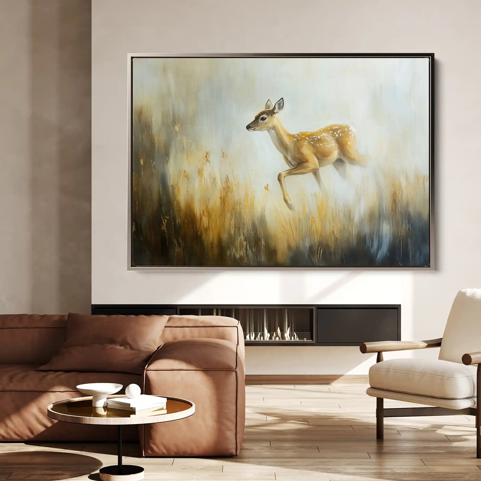 Animals 145 Canvas Art 90 x 60 cm / Stretched on hidden frame