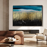 Abstract 145 Canvas Art 60 x 40 cm / Stretched on hidden frame