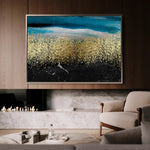 Abstract 145 Canvas Art 60 x 40 cm / Stretched on hidden frame