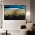 Abstract 145 Canvas Art 60 x 40 cm / Stretched on hidden frame