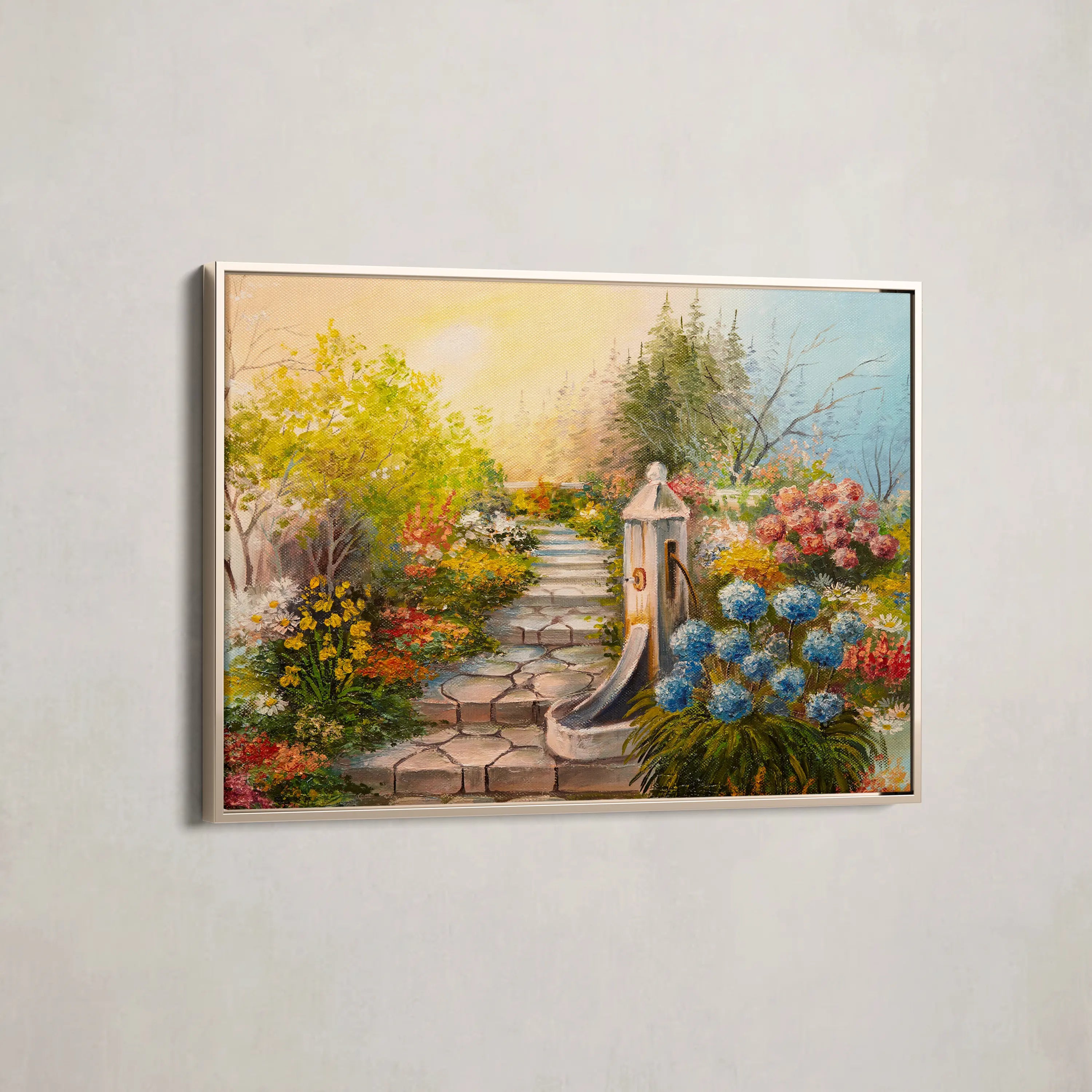 Landscape Canvas Wall Art WAD145-L 90 x 60 cm / Stretched on hidden frame