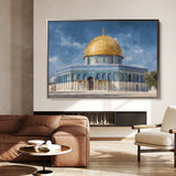 Palestine 145 Canvas Art 60 x 40 cm / Stretched on hidden frame