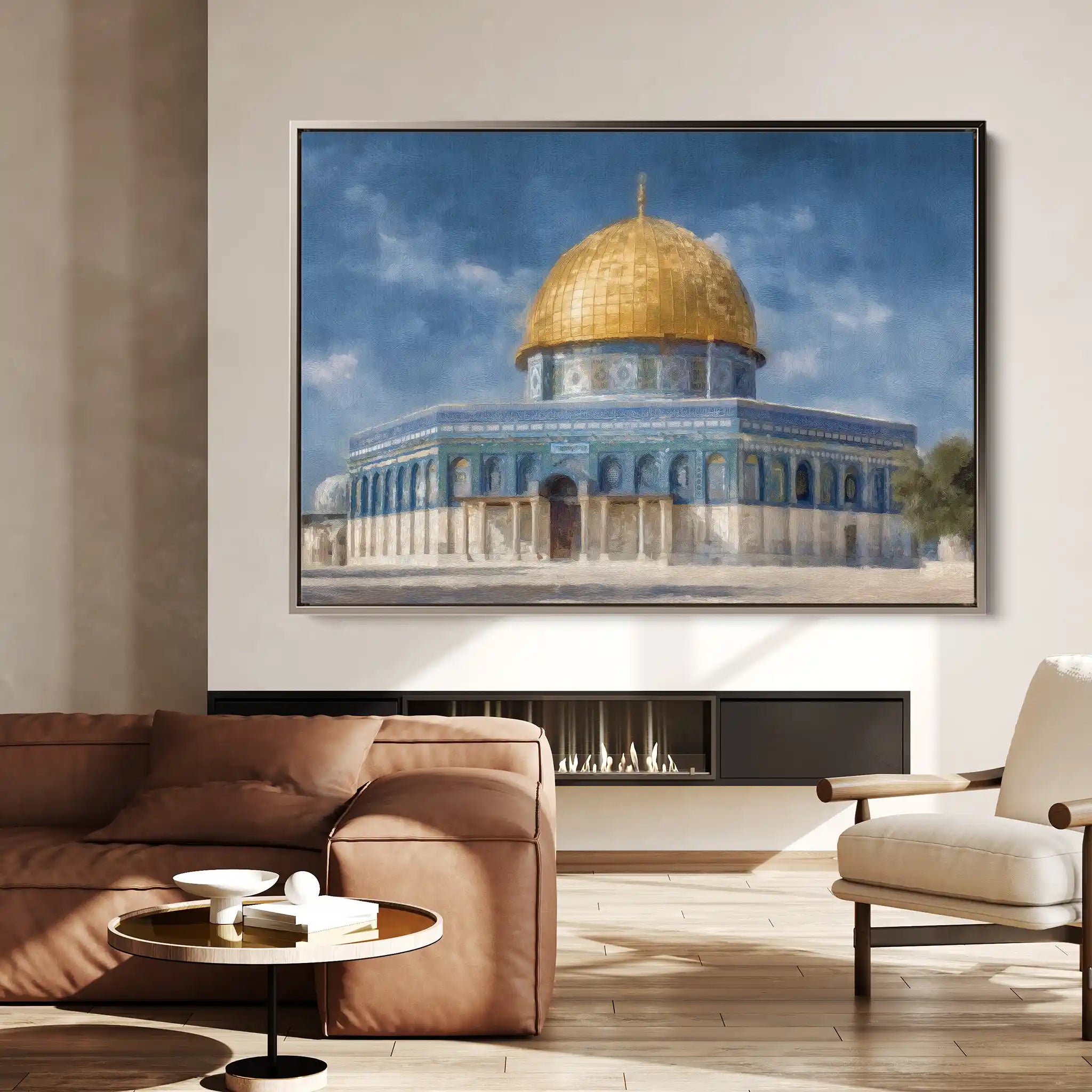 Palestine 145 Canvas Art 60 x 40 cm / Stretched on hidden frame