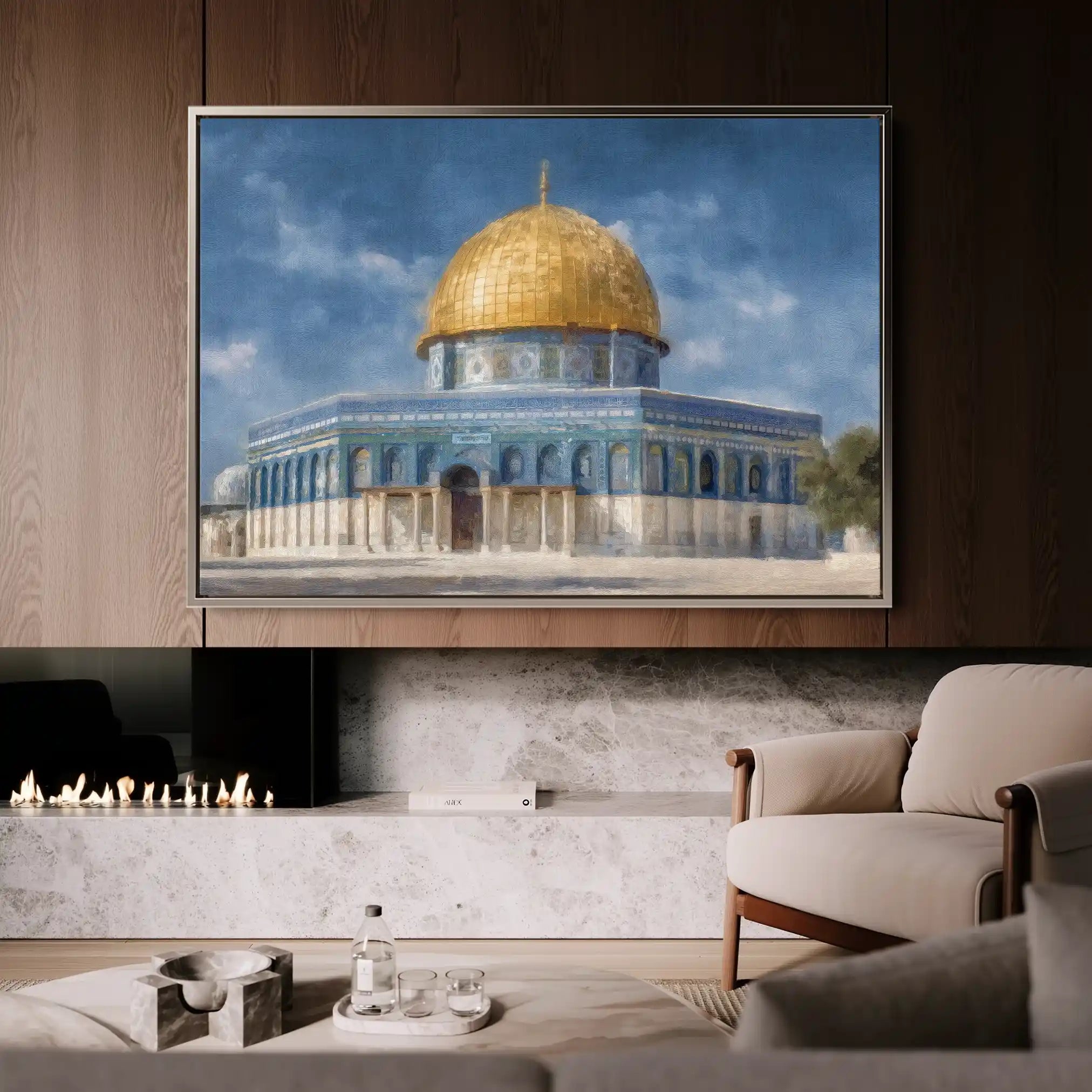 Palestine 145 Canvas Art 60 x 40 cm / Stretched on hidden frame