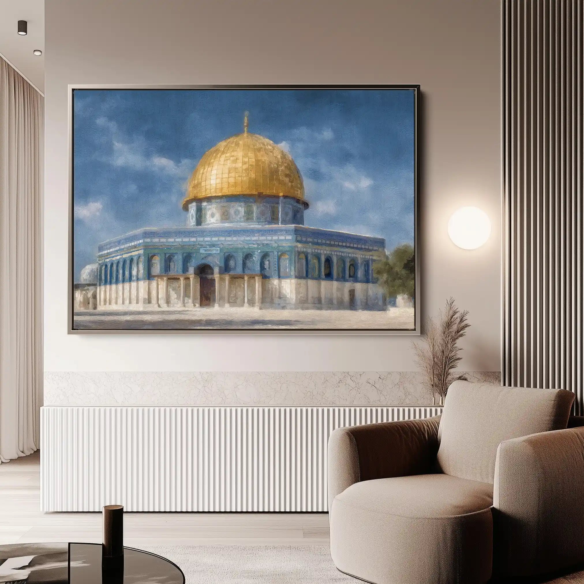 Palestine 145 Canvas Art 60 x 40 cm / Stretched on hidden frame