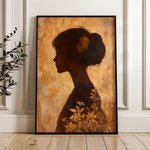Portrait 145 Canvas Art 90 x 60 cm / Stretched on hidden frame