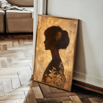 Portrait 145 Canvas Art 90 x 60 cm / Stretched on hidden frame