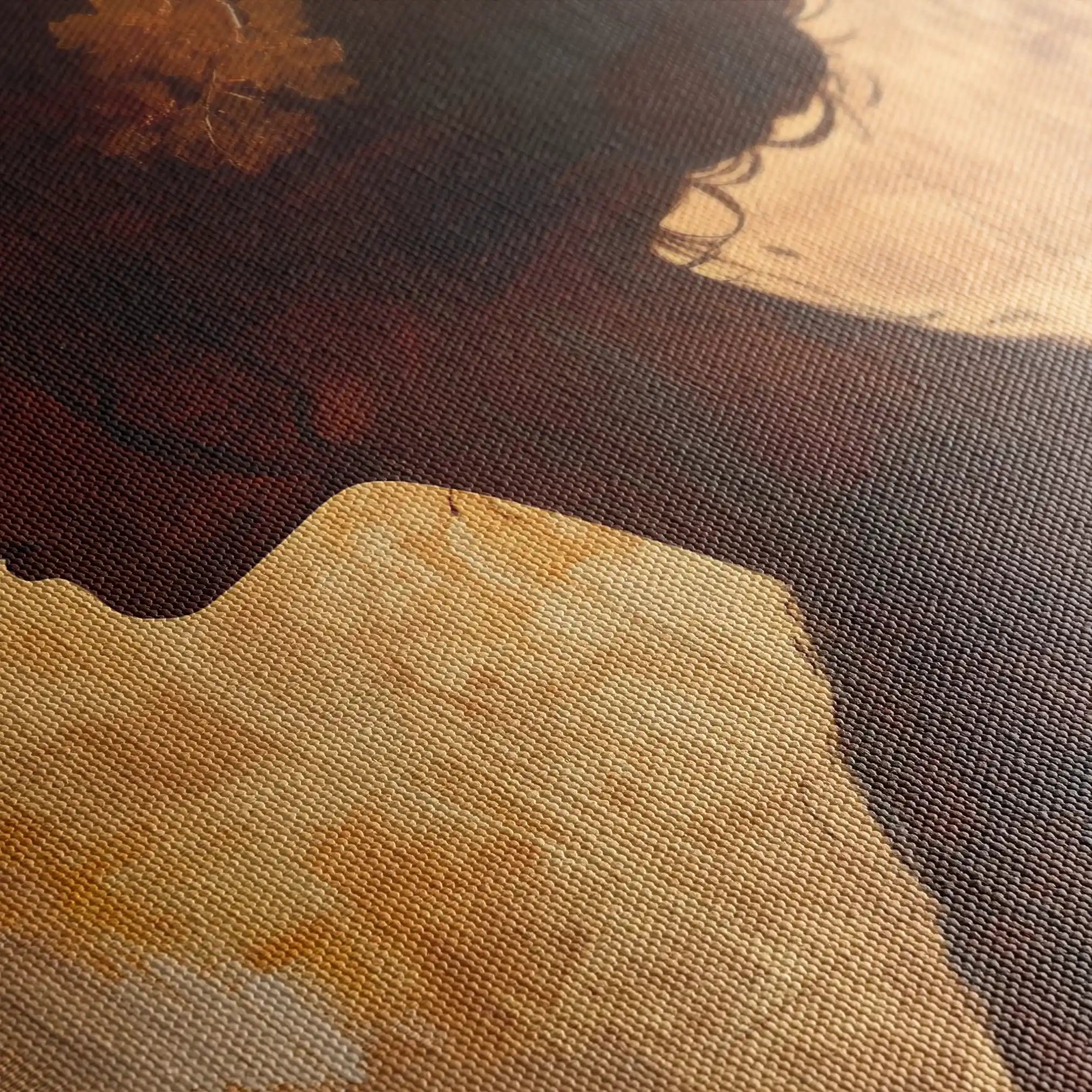 Portrait 145 Canvas Art 90 x 60 cm / Stretched on hidden frame