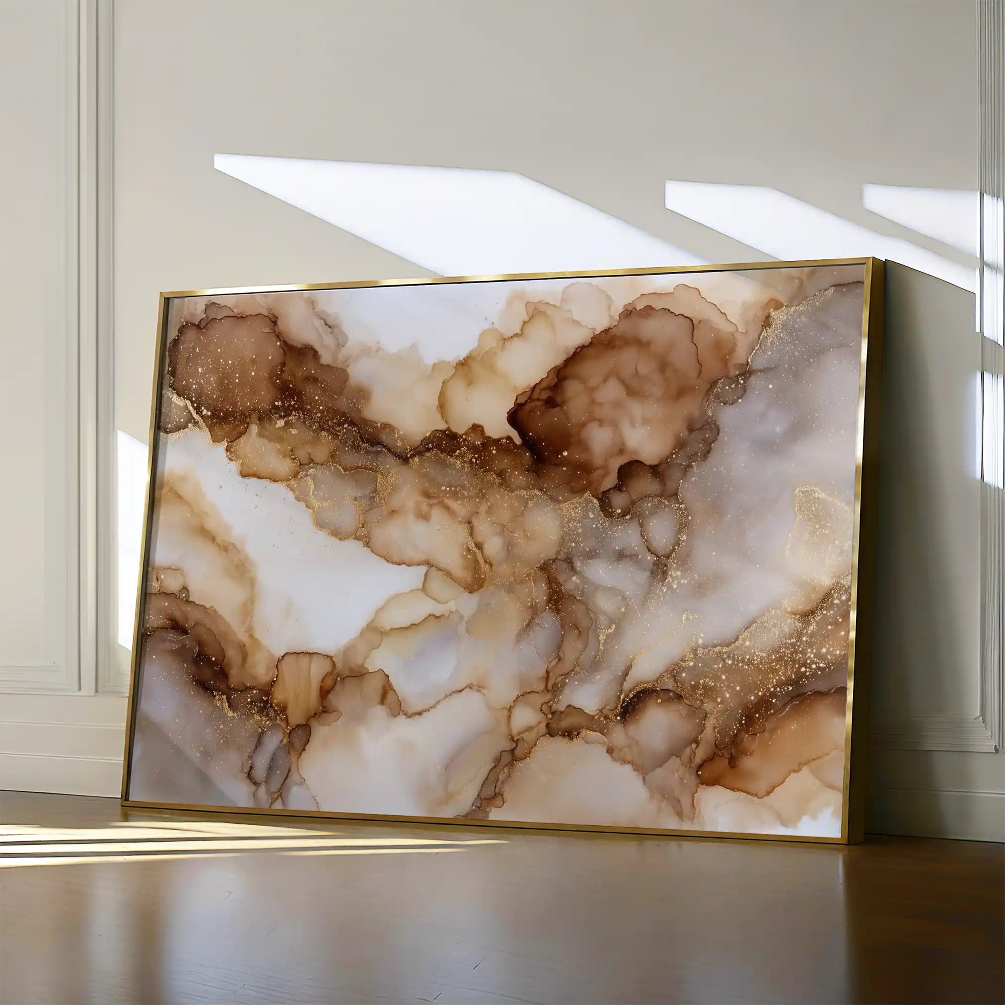 Abstract 1450 Canvas Art 60 x 40 cm / Stretched on hidden frame