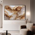 Abstract 1450 Canvas Art 60 x 40 cm / Stretched on hidden frame