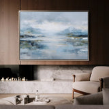 Abstract 1451 Canvas Art 60 x 40 cm / Stretched on hidden frame