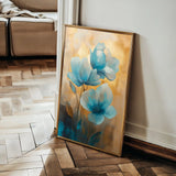 Floral Canvas Wall Art WAD1451-F 90 x 60 cm / Stretched on hidden frame