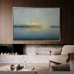 Abstract 1453 Canvas Art 60 x 40 cm / Stretched on hidden frame