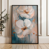 Floral Canvas Wall Art WAD1453-F 90 x 60 cm / Stretched on hidden frame