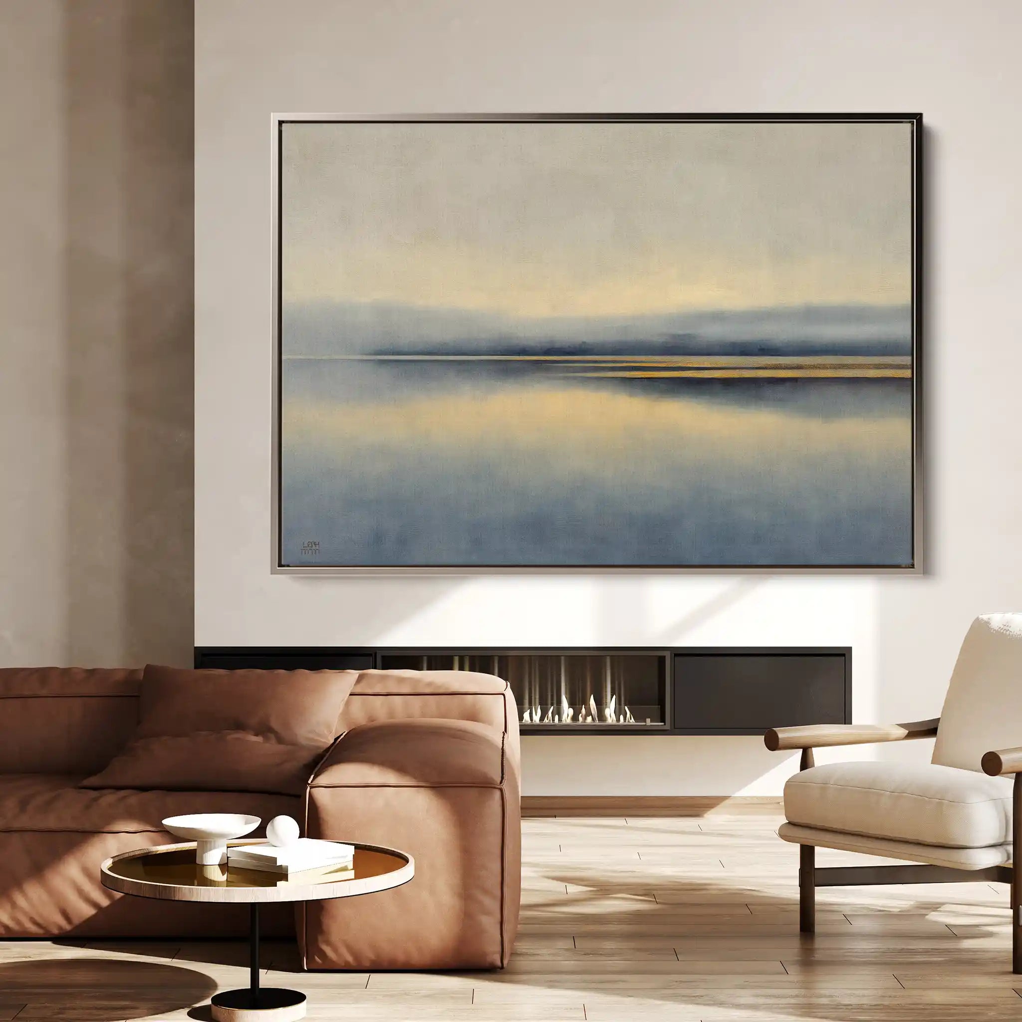 Abstract 1454 Canvas Art 60 x 40 cm / Stretched on hidden frame