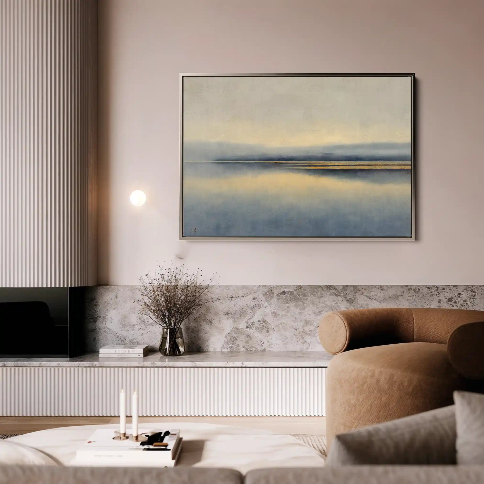 Abstract 1454 Canvas Art 60 x 40 cm / Stretched on hidden frame