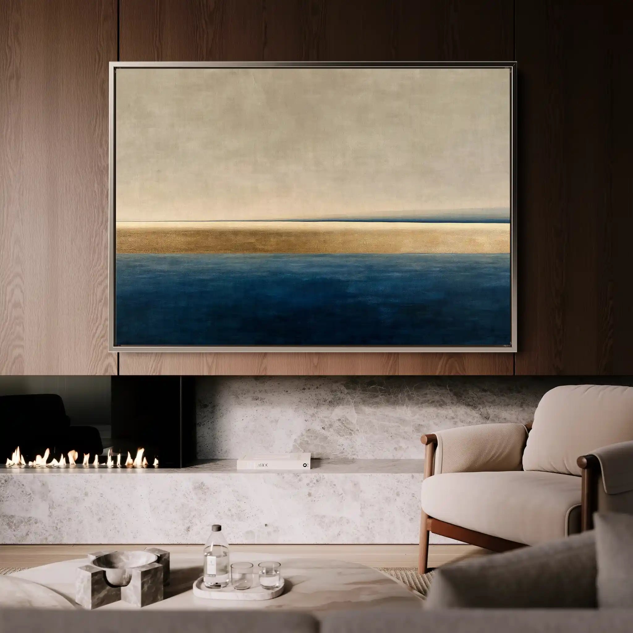 Abstract 1459 Canvas Art 60 x 40 cm / Stretched on hidden frame