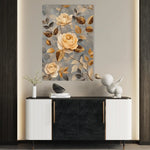 Floral Canvas Wall Art WAD1459-F 90 x 60 cm / Stretched on hidden frame