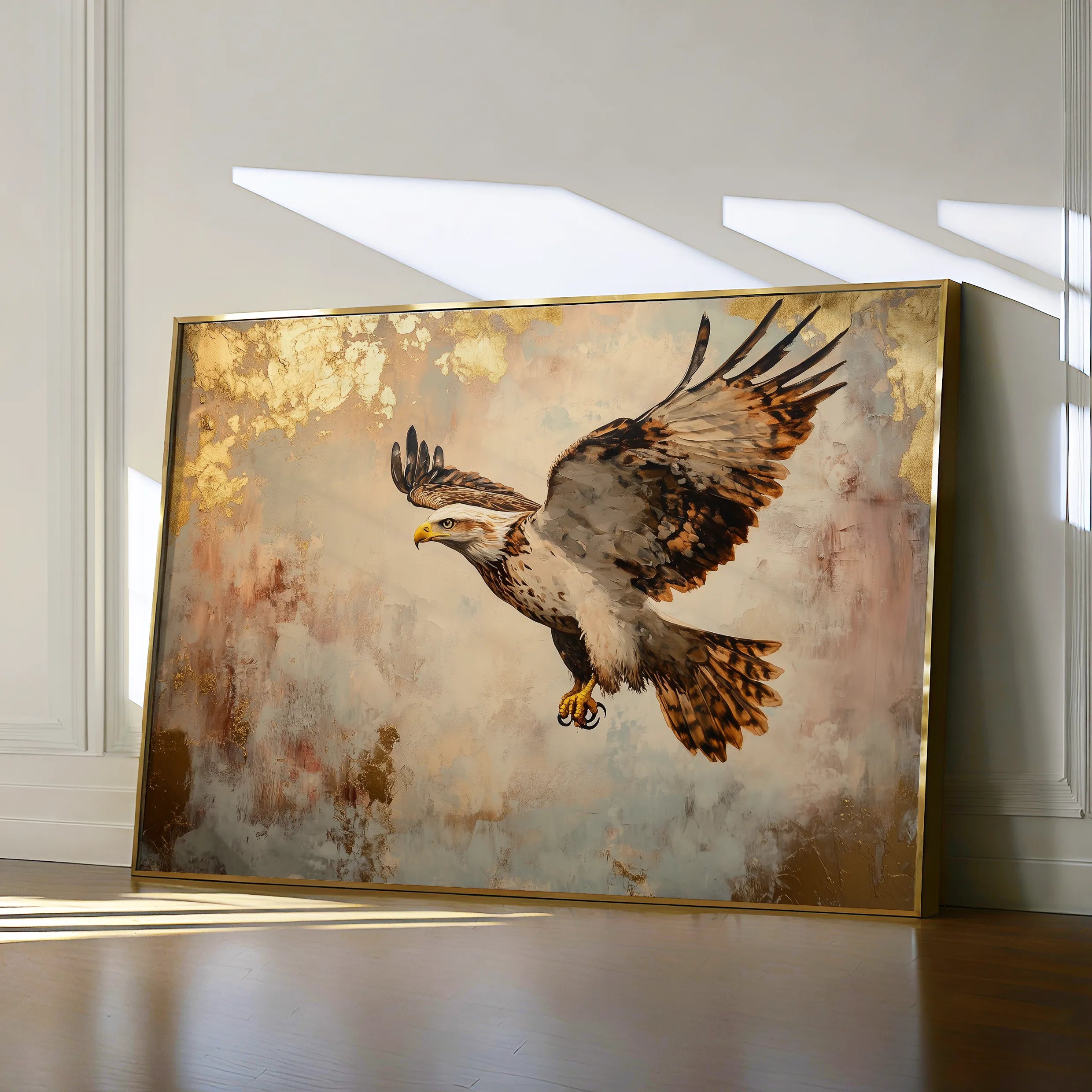 Animals Canvas Wall Art WAD146-AN 90 x 60 cm / Stretched on hidden frame