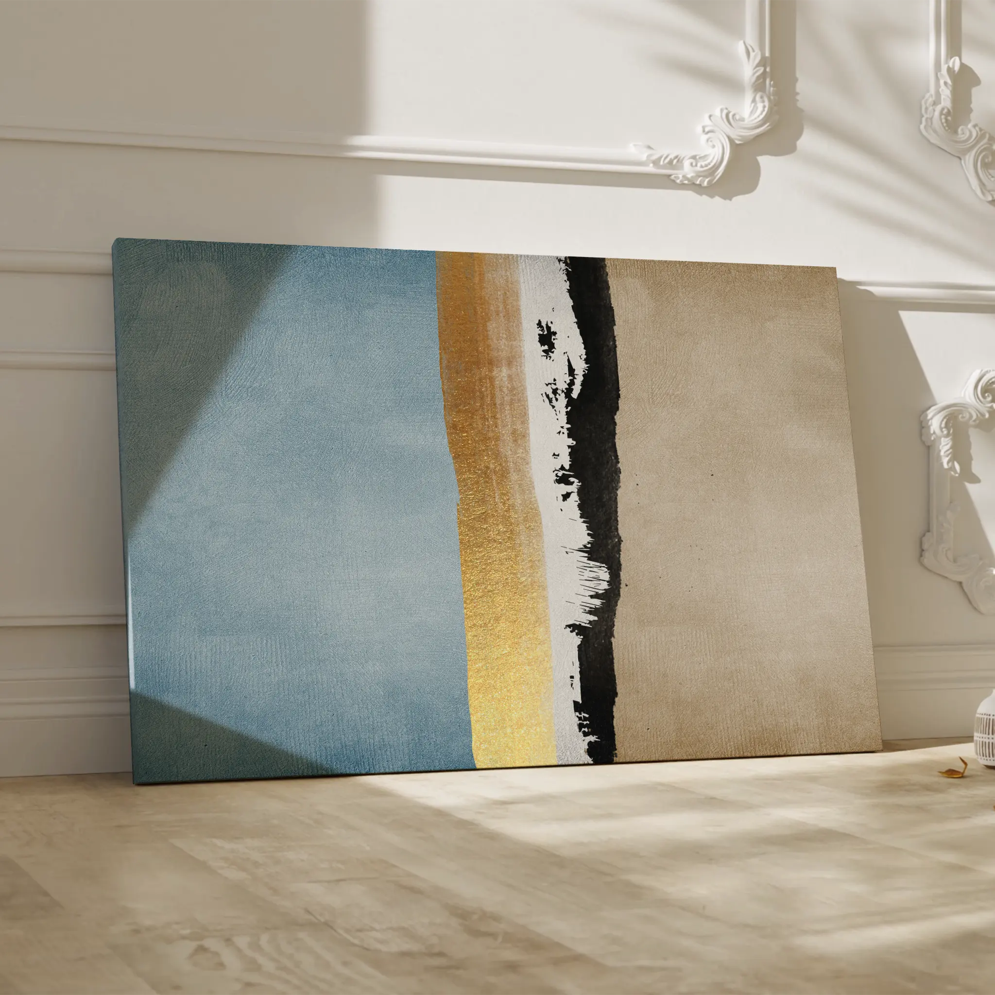 Abstract Canvas Wall Art WAD146-A 90 x 60 cm / Stretched on hidden frame