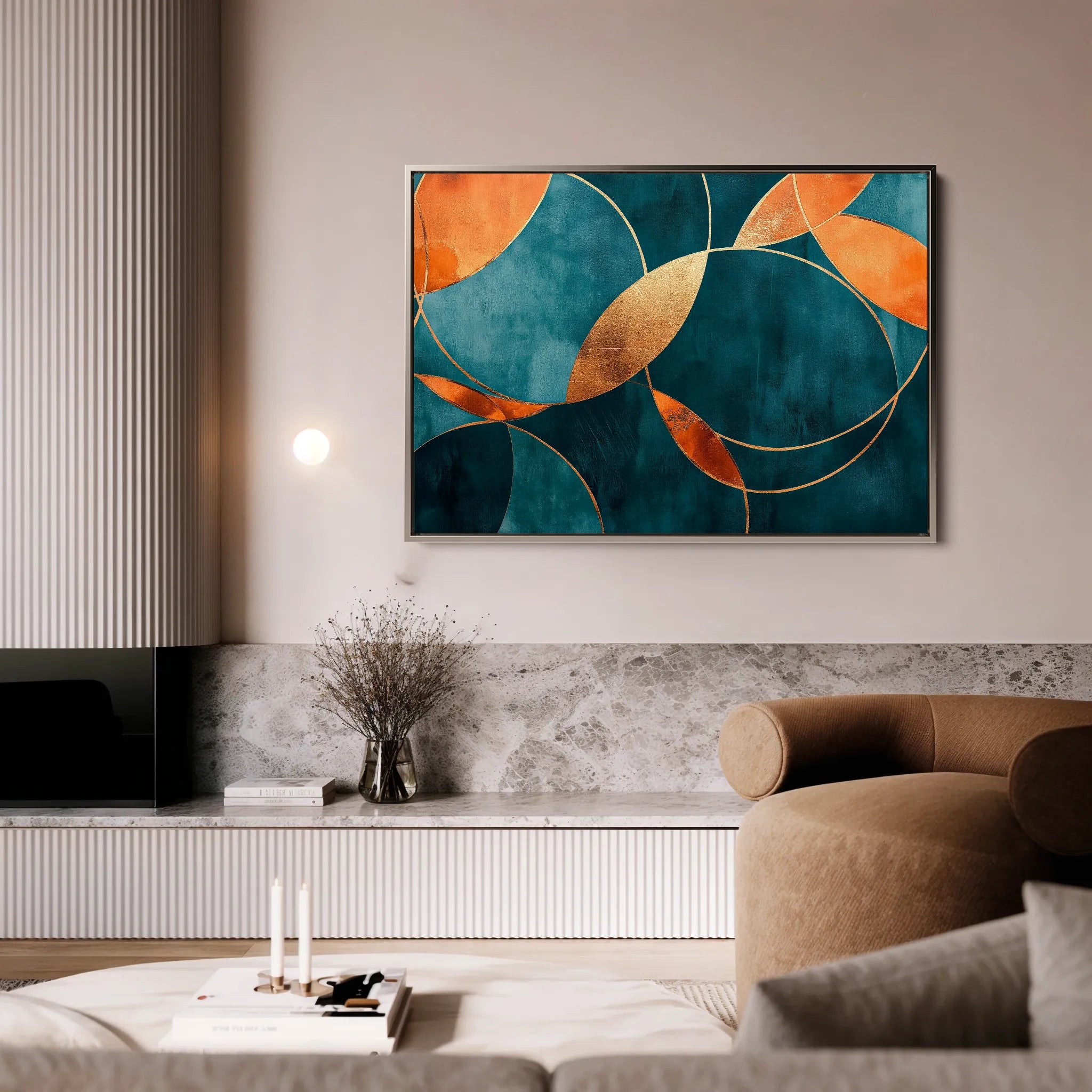 Boho Canvas Wall Art WAD146-BH 90 x 60 cm / Stretched on hidden frame