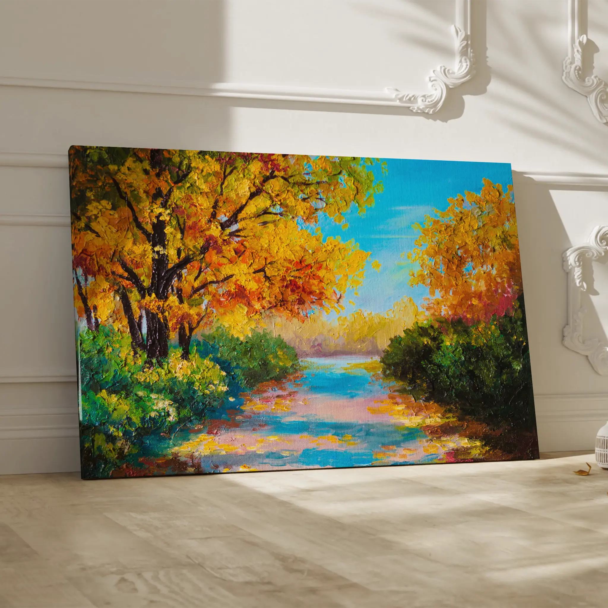 Landscape Canvas Wall Art WAD146-L 90 x 60 cm / Stretched on hidden frame