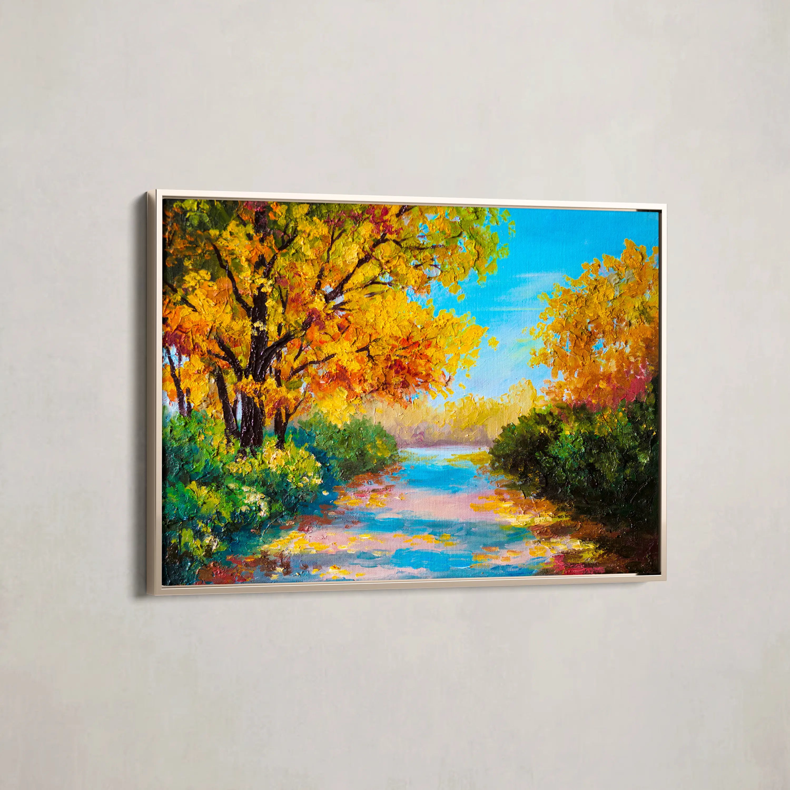 Landscape Canvas Wall Art WAD146-L 90 x 60 cm / Stretched on hidden frame