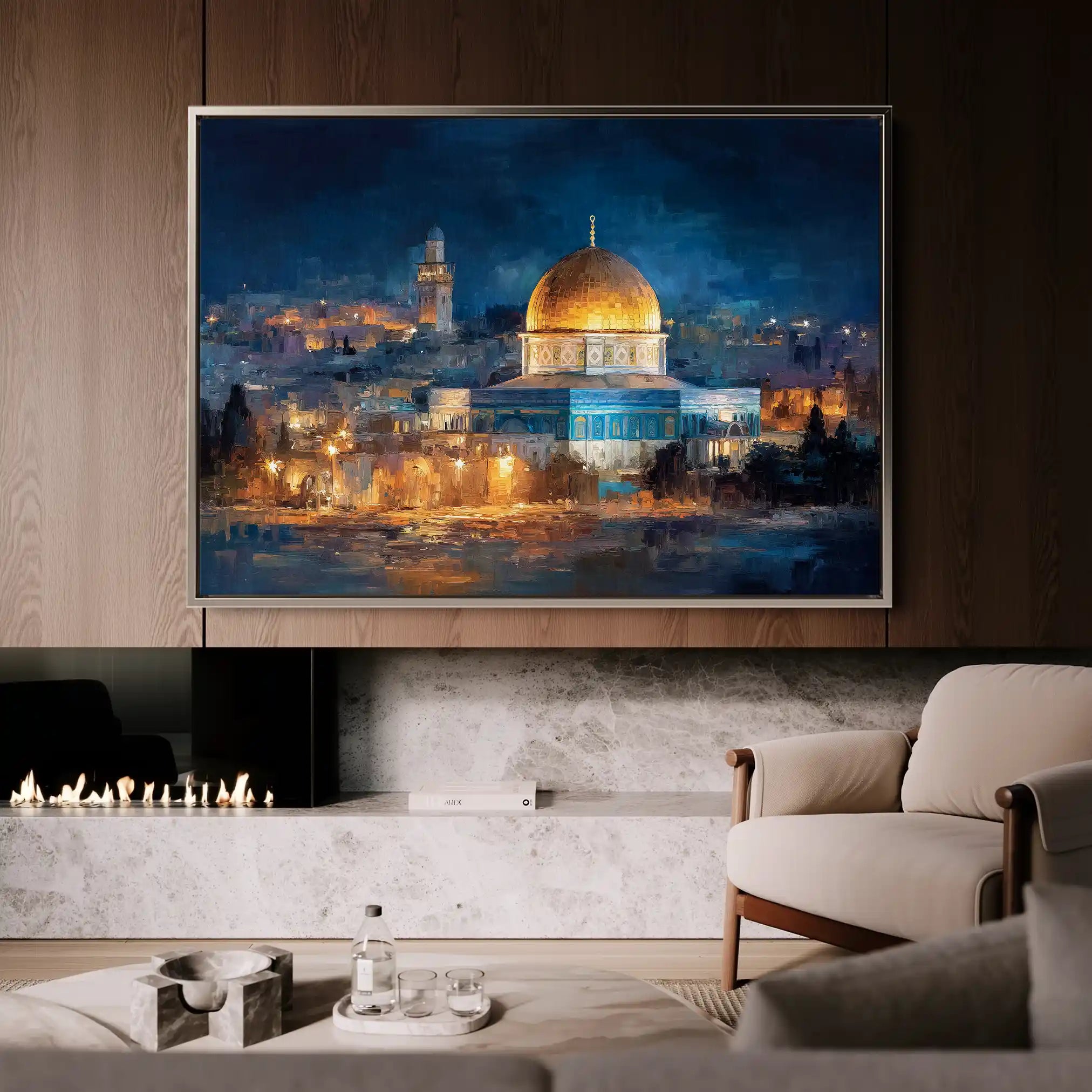 Palestine 146 Canvas Art 60 x 40 cm / Stretched on hidden frame