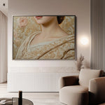 Portrait 146 Canvas Art 90 x 60 cm / Stretched on hidden frame