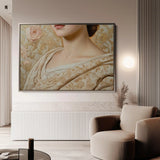 Portrait 146 Canvas Art 90 x 60 cm / Stretched on hidden frame