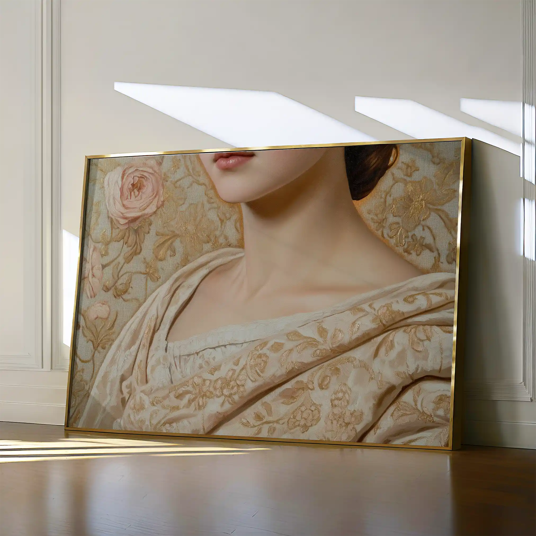Portrait 146 Canvas Art 90 x 60 cm / Stretched on hidden frame