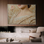 Portrait 146 Canvas Art 90 x 60 cm / Stretched on hidden frame