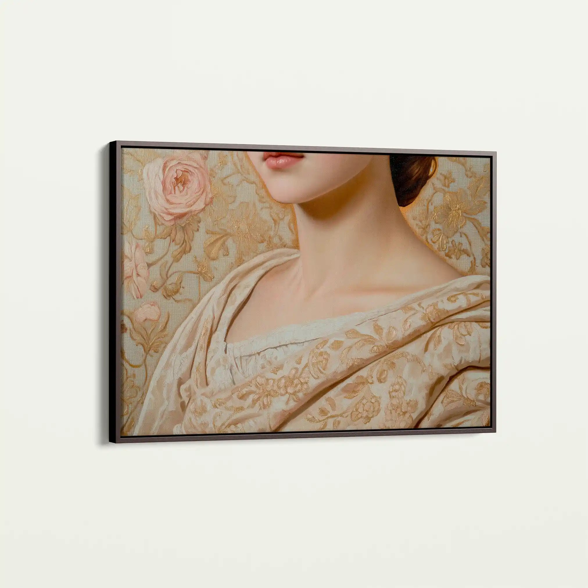 Portrait 146 Canvas Art 90 x 60 cm / Stretched on hidden frame