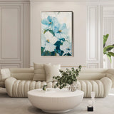 Floral Canvas Wall Art WAD1462-F 90 x 60 cm / Stretched on hidden frame