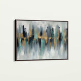 Abstract 1464 Canvas Art 60 x 40 cm / Stretched on hidden frame