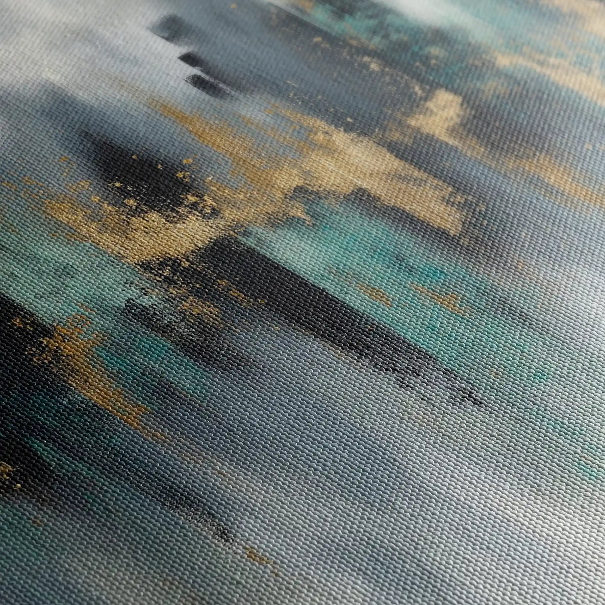 Abstract 1464 Canvas Art 60 x 40 cm / Stretched on hidden frame