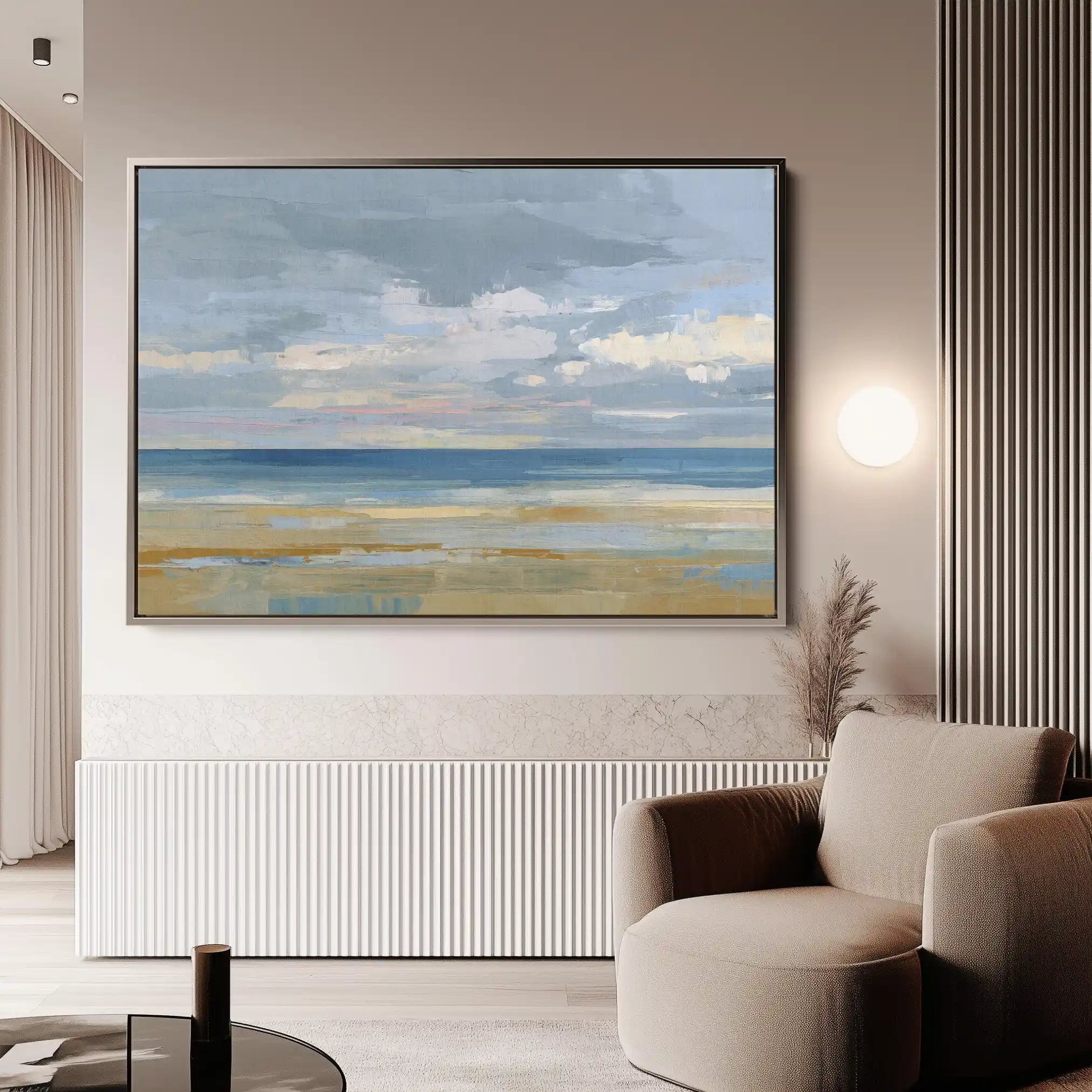 Abstract 1466 Canvas Art 60 x 40 cm / Stretched on hidden frame