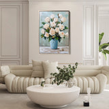Floral Canvas Wall Art WAD1467-F 90 x 60 cm / Stretched on hidden frame