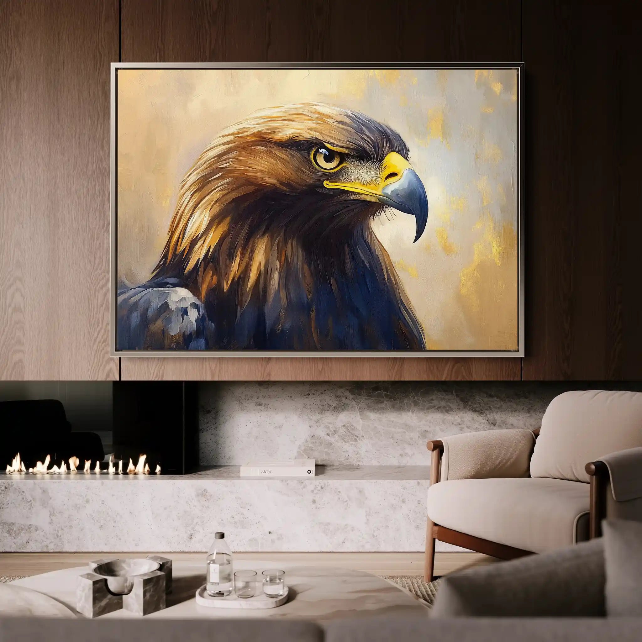 Animals 147 Canvas Art 90 x 60 cm / Stretched on hidden frame