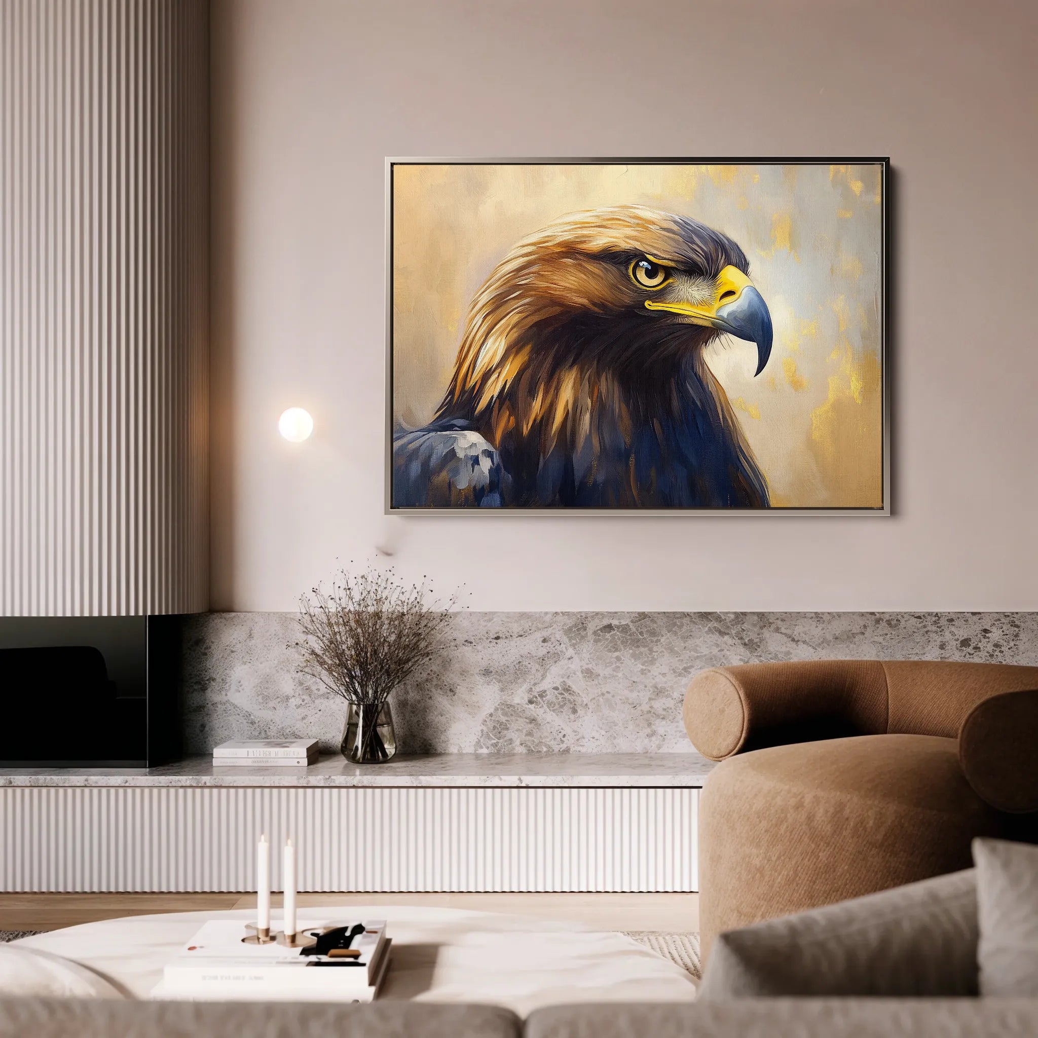 Animals Canvas Wall Art WAD147-AN 90 x 60 cm / Stretched on hidden frame