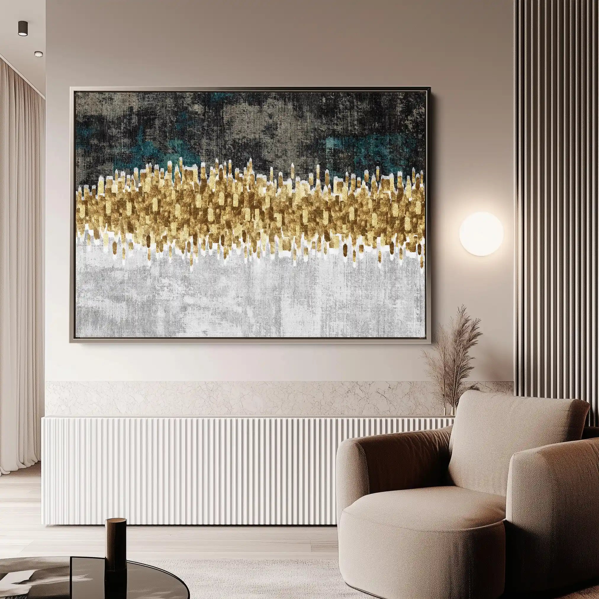 Abstract 147 Canvas Art 60 x 40 cm / Stretched on hidden frame